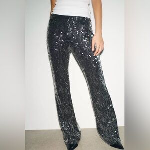 ZARA SEQUINS PANTS